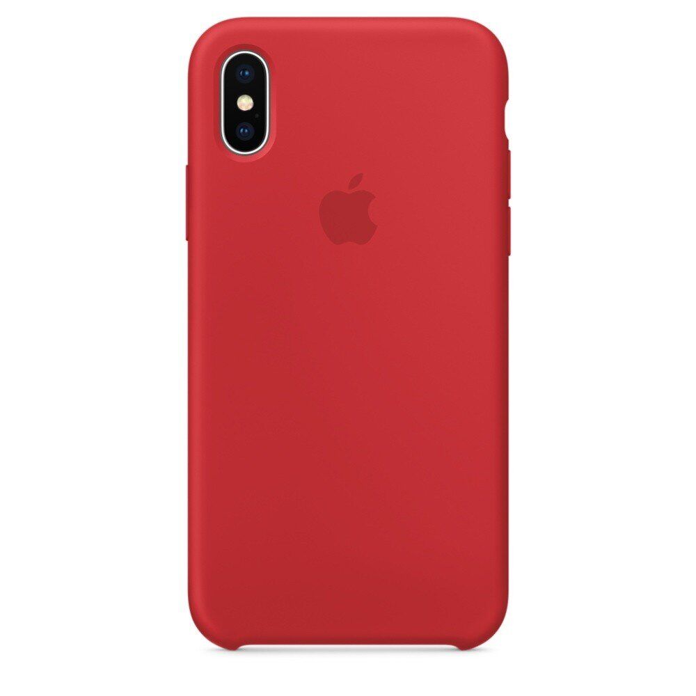 Чохол HC Silicone Case для Apple iPhone X/XS Red Без бренда