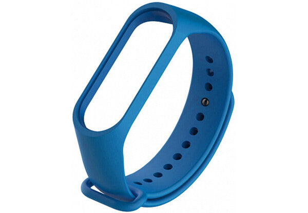 Без бренда Силіконовий ремінець для фітнес браслета Xiaomi Mi Band 5 Royal Blue