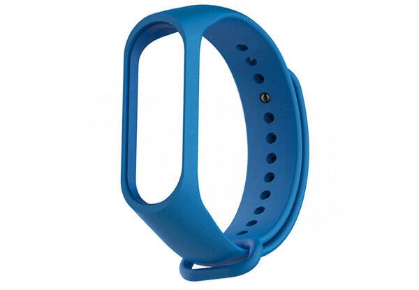 Без бренда Силіконовий ремінець для фітнес браслета Xiaomi Mi Band 5 Royal Blue
