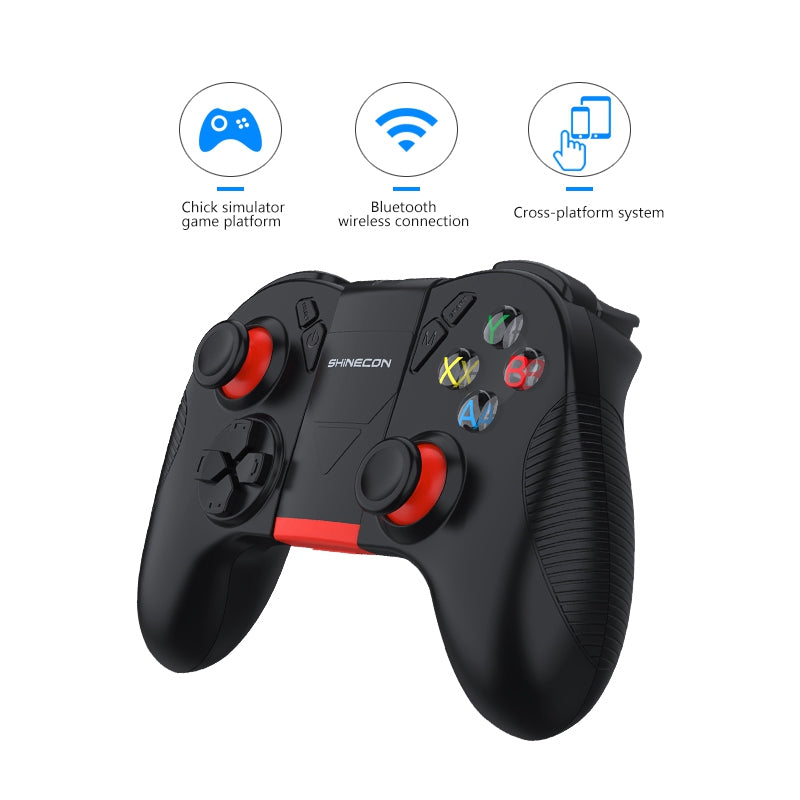 Бездротовий геймпад (джойстик) Shinecon VR SC-B04 Black