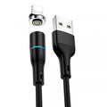 Кабель Usams US-SJ352 U32 Aluminum Alloy Magnetic Lightning 1m чорний