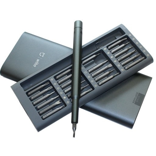 Отвертка Xiaomi Mijia xWiha Precision Screwdriver Black (24 насадки)