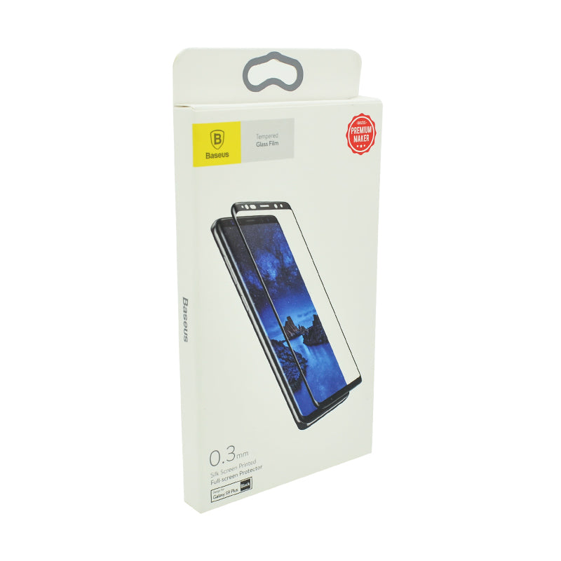Захисне скло Baseus All-screen Arc-surface 0.3mm для Samsung Galaxy S9 Чорний