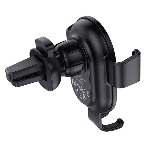 Автодержатель Hoco CW25 Delight wireless charging Black