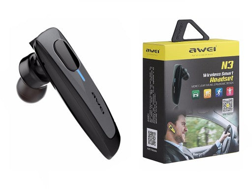 Bluetooth Гарнитура Awei N3 Black