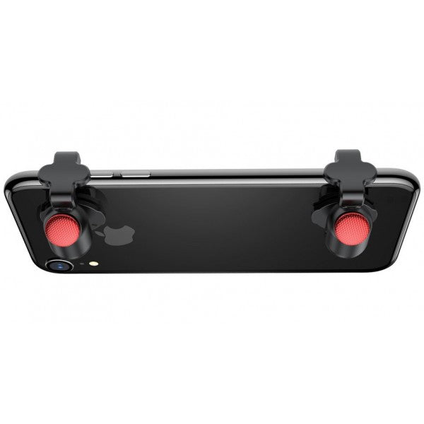 Тригери для смартфона (PUBG Mobile) Baseus Red-Dot Чорний (ACHDCJ-02)