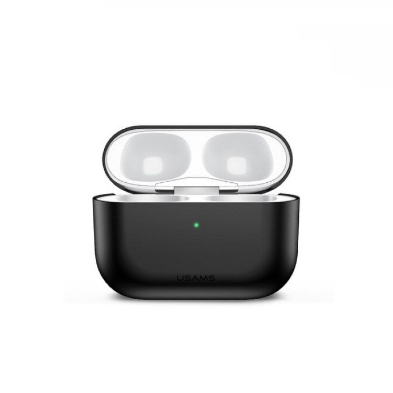 Чохол для Apple Airpods Pro Usams US-BH569 Ultra-thin Silicone Protective Cover Black