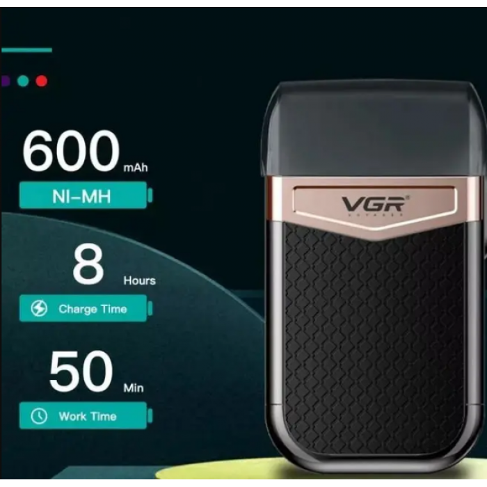 Електробритва VGR V-331 акумуляторна триммер для бороди