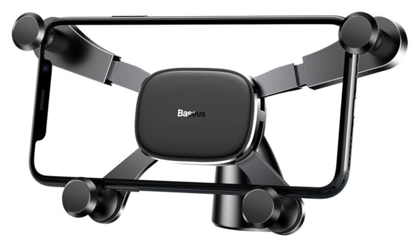 Автодержатель Baseus Horizontal Screen Gravity Vehicle-mounted Black