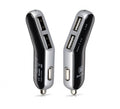 Автомобільний зарядний пристрій Baseus smart-thin business series Grey/Silver