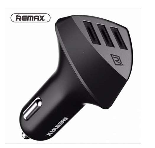 Автомобільний зарядний пристрій Remax RCC-304 Alien 3USB Black