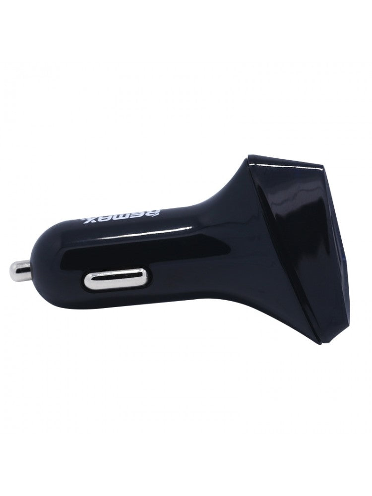 Автомобільний зарядний пристрій Remax RCC-304 Alien 3USB Black
