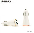 Автомобільний зарядний пристрій Remax RCC303 Dolfin 3.4A 3USB Rose Gold
