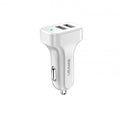 Автомобільне зарядне пристрій Usams US-CC087 C13 2.1A (2 USB) Білий