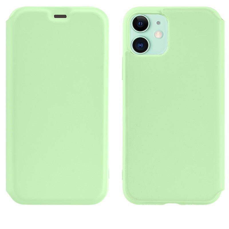Чохол-книжка Hoco Colorful series liquid silicone для Apple iPhone 11 Green