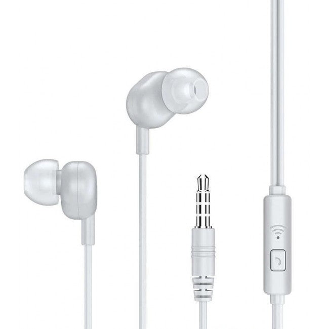Навушники Remax RW-105 Wired Earphone White