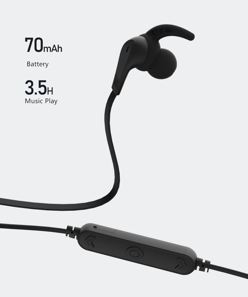 Bluetooth навушники Remax RB-S25 Wireless Sports Black