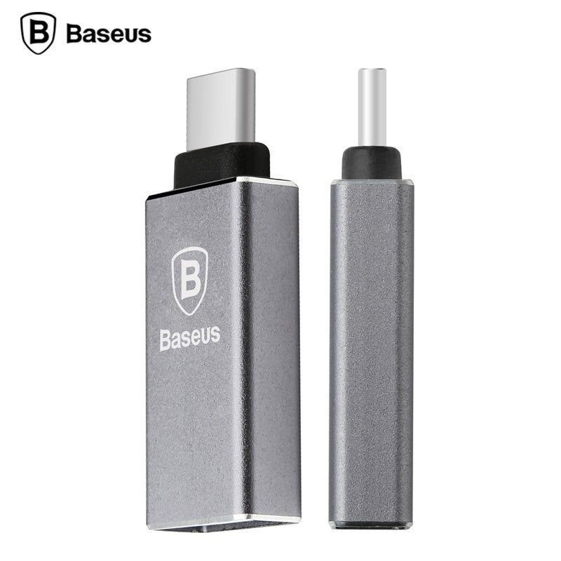 Перехідник Baseus Sharp series Type-C USB 3.1 to USB 3.0 Grey