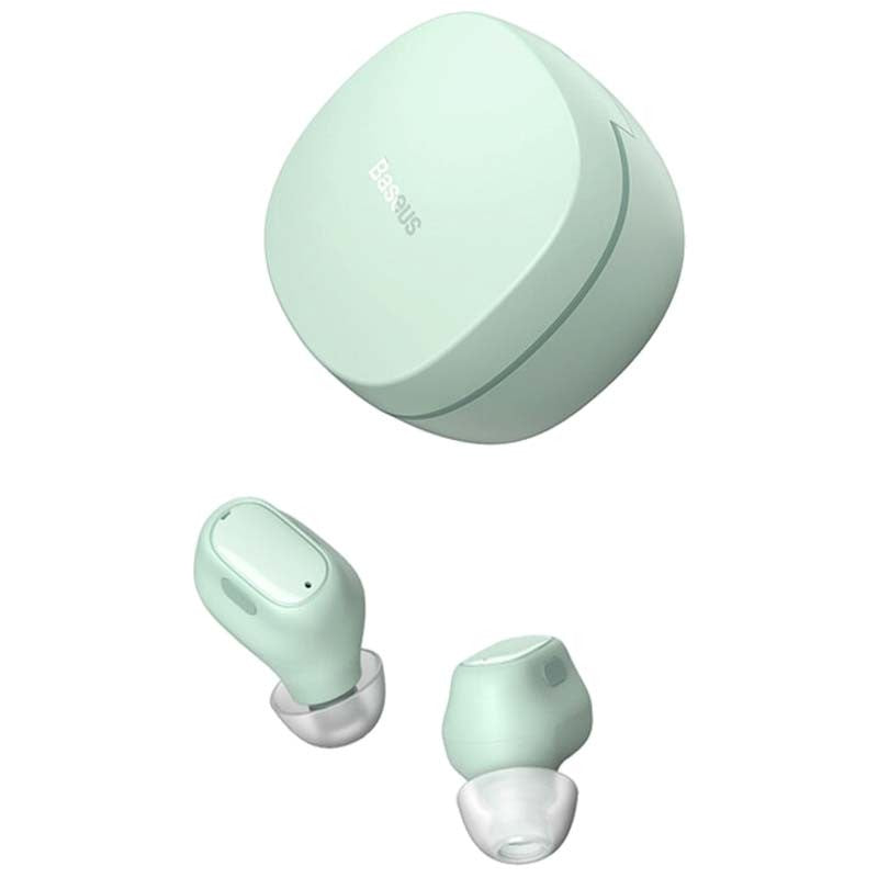 Бездротові Bluetooth навушники Baseus Encok True Wireless Earphones WM01 Green