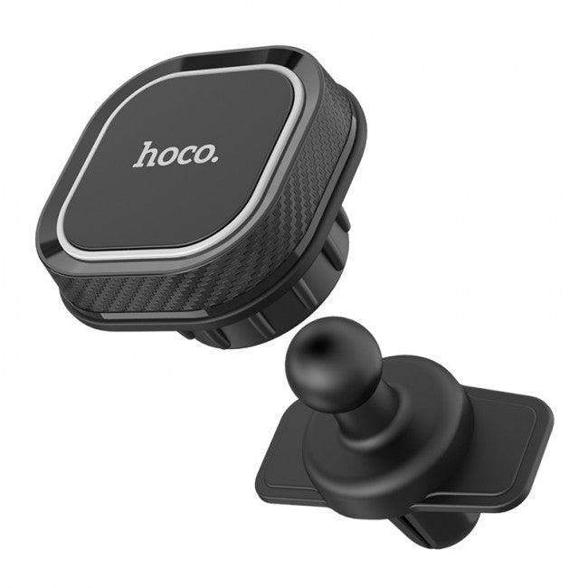 Магнитный держатель для смартфона в авто Hoco CA52 Intelligent Air outlet gravity Black