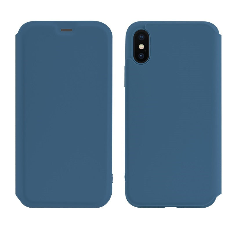 Чохол-книжка Hoco Colorful series liquid silicone для Apple iPhone XS Max Red