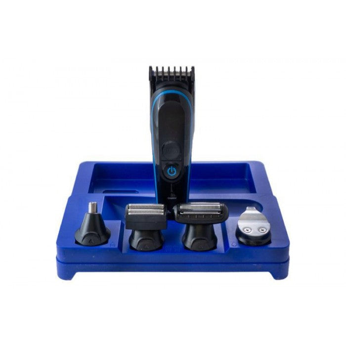 Gemei GM-563 машинка 5в1 для стрижки та гоління