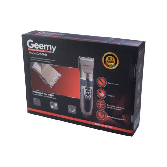 Машинка Geemy GM-6066 з двома акумуляторами