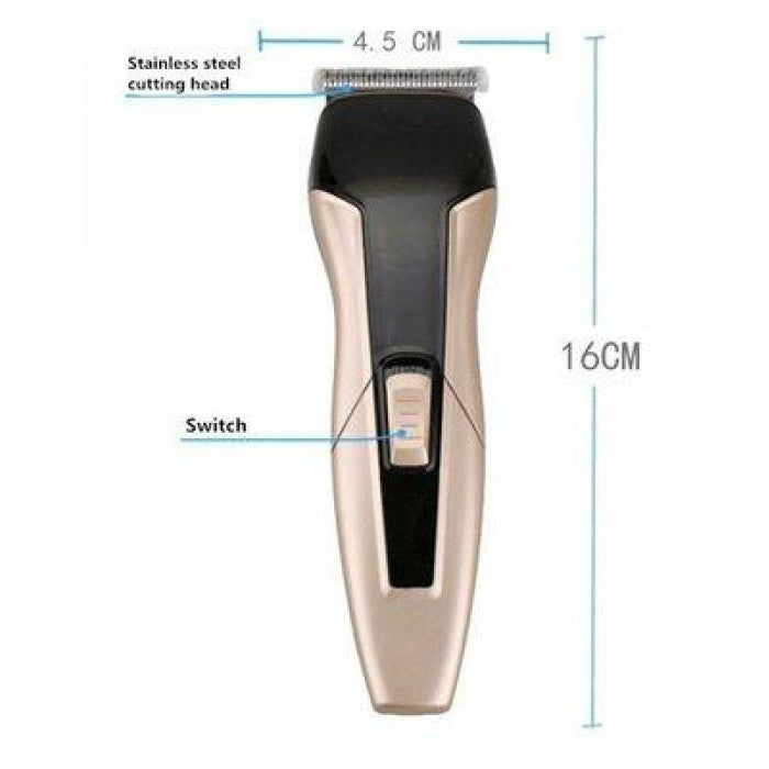 Kemei KM-5015 бездротова машинка для стрижки титанові лезва