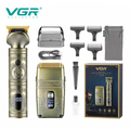 VGR-649 набір машинка для стрижки та шейвер аккумуляторний