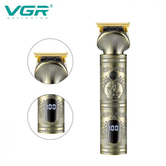 VGR-649 набір машинка для стрижки та шейвер аккумуляторний