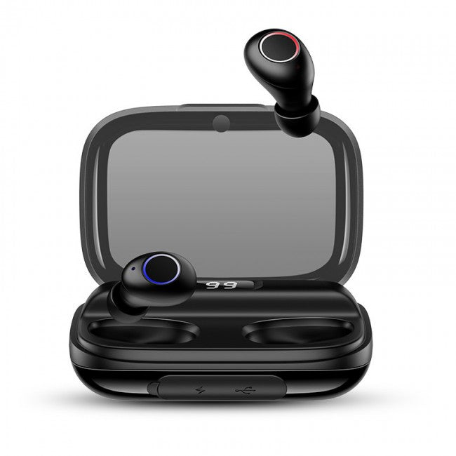 Навушники Bluetooth Usams YJ Series Digital Display TWS Black
