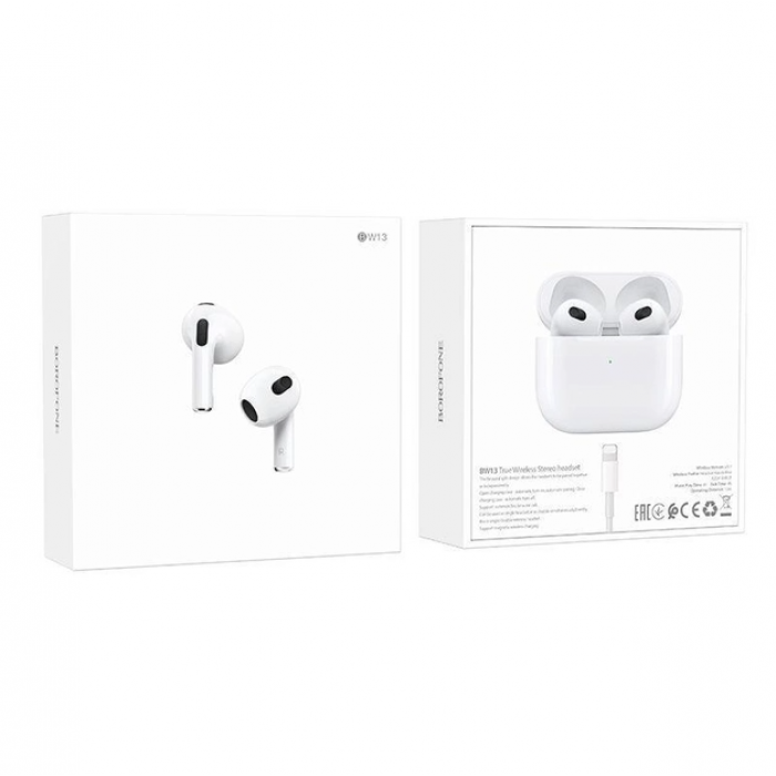 Наушники Bluetooth BOROFONE BW13 TWS з кейсом
