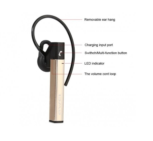 Bluetooth Гарнитура Awei A831BL Grey