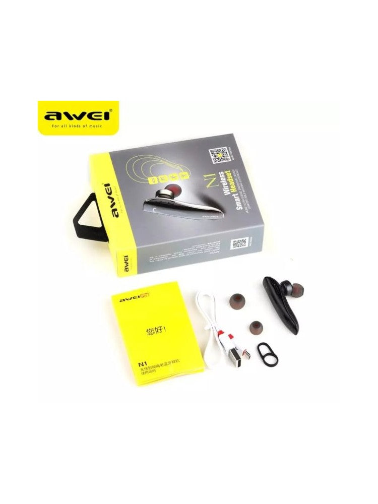 Bluetooth Гарнитура Awei N1 Black