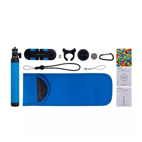 Селфі-монопод Momax Selfie Hero Bluetooth Selfie Pod 100cm Blue/Black (KMS7D)