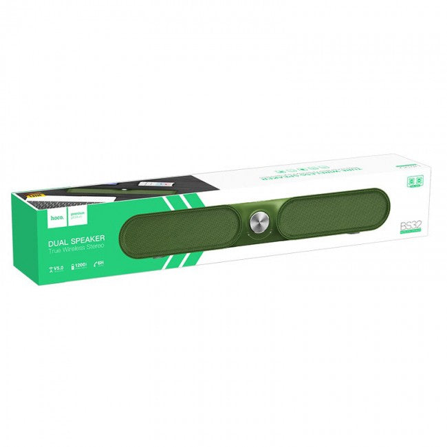 Портативна колонка Hoco BS32 Green