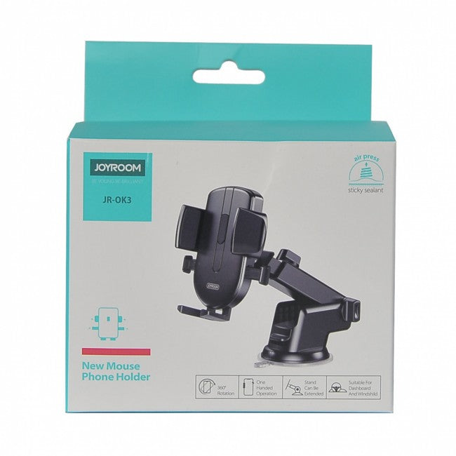 Автодержатель Joyroom JR-OK3 New mouse phone holder Black
