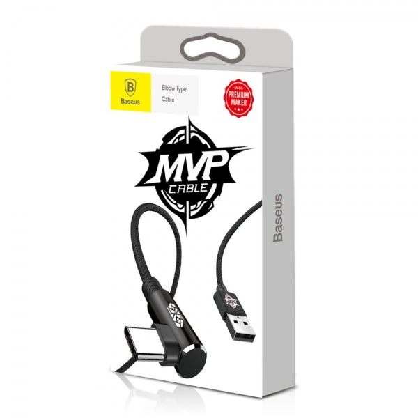 Кабель Baseus MVP Elbow Type-C 2A 1M Black