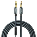 Кабель Hoco UPA04 Noble sound series AUX audio (with mic) Чорний