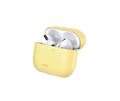 Чохол для Apple Airpods Pro Usams US-BH569 Ultra-thin Silicone Protective Cover Yellow