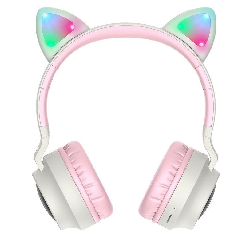 Бездротові навушники Hoco W27 Cat ear Grey