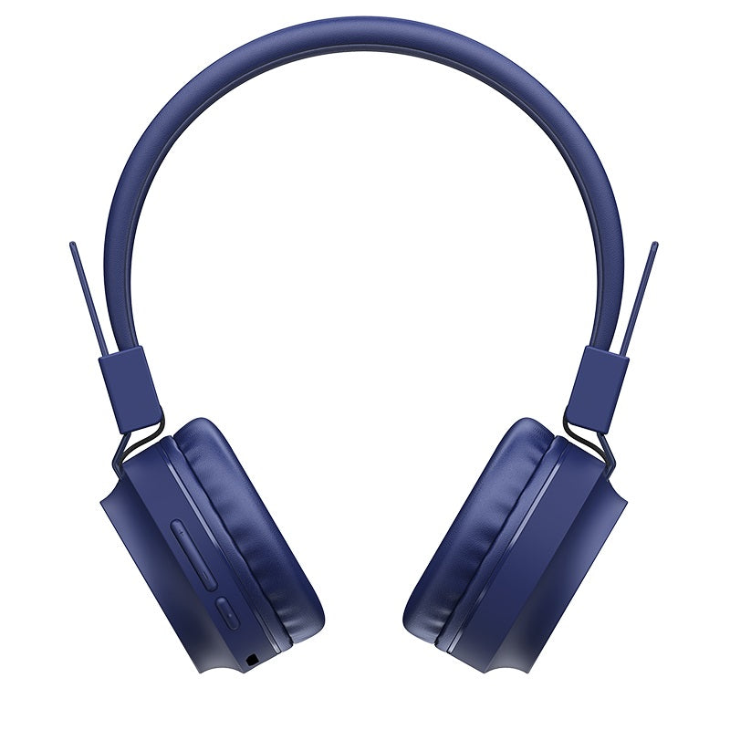 Bluetooth навушники Hoco W25 Promise Blue