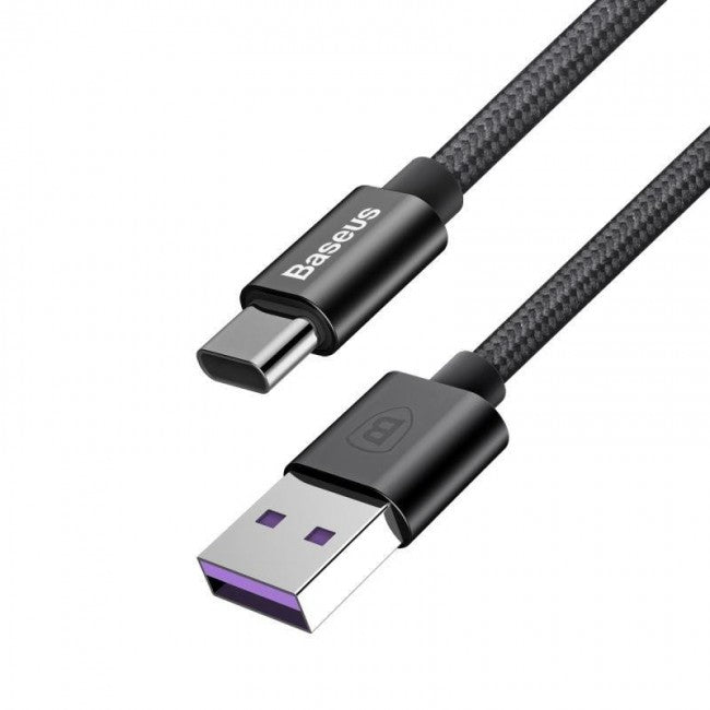 Кабель Baseus Rapid Series Type-C Cable (2A) 1m Чорний