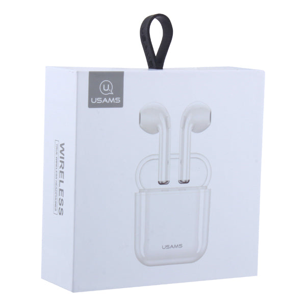 Bluetooth навушники Usams LU Dual Earphones White