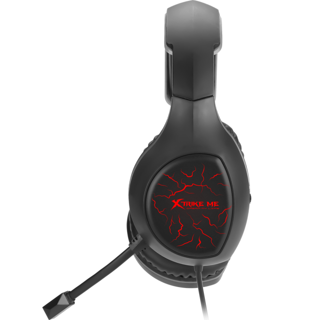 Ігрові навушники XTRIKE ME GH-710 з мікрофоном Black-Red