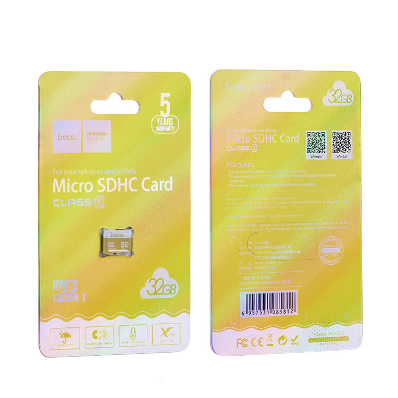 Карта пам'яті Hoco MicroSD Class 10 32GB