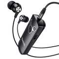 Bluetooth аудіо ресивер (адаптер) з навушниками Hoco E52 Black