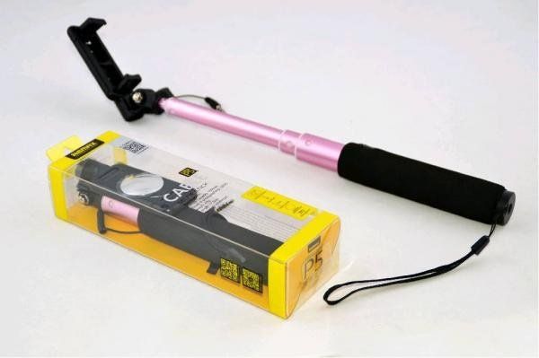 Монопод Remax Selfie Stick RP-P5 Pink
