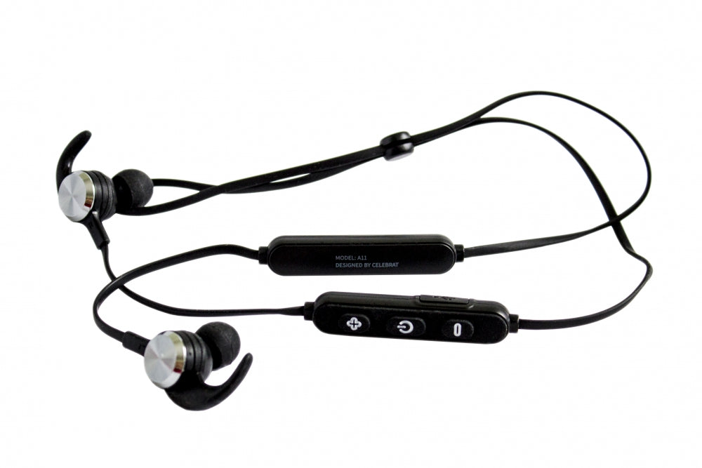 Bluetooth навушники Celebrat A11 Black
