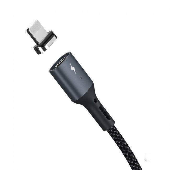 Кабель Remax RC-156 Cigan Series Powerful Magnet Connection Lightning (3A) 1m Чорний